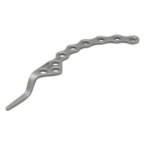 Placca di compressione per clavicola - A26009 series - Aysam Orthopaedics - bloccata / in metallo