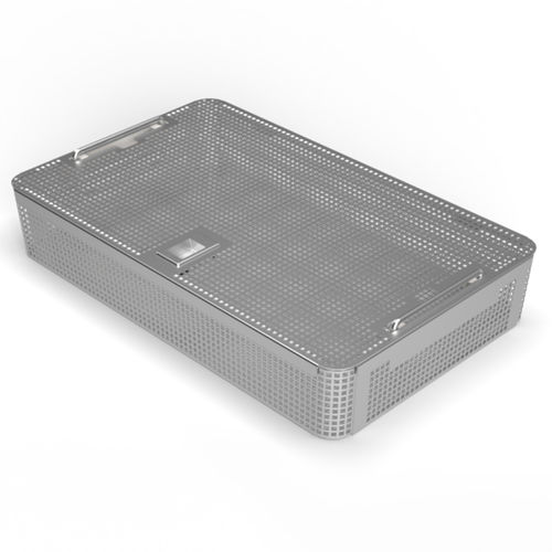 Cestello di sterilizzazione per strumenti - AS390.03 - Aysam Orthopaedics - perforato / con griglia