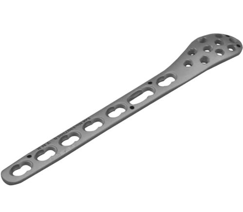 Placca di compressione per fibula - A143 series - Aysam Orthopaedics - distale / bloccata / in metallo