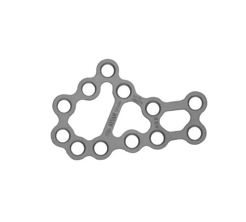 Placca di compressione per calcagno - A599 series - Aysam Orthopaedics - bloccata / in metallo