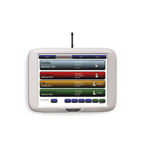 Monitor medico - Touchsafe - Aid Call - 15" / 10" / touch screen