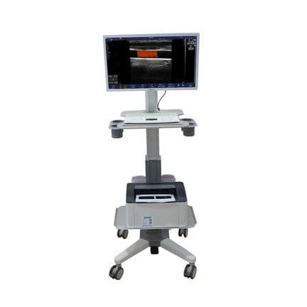 Ecografo su piattaforma - C100T - Sonostar Technologies - per ecografia multidisciplinare / con doppler a colori / 21 pollici