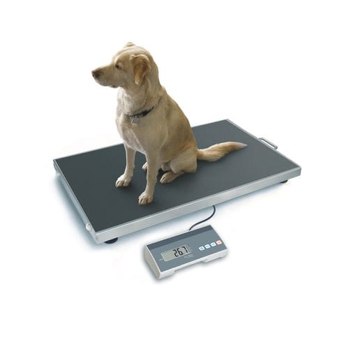 Bilancia veterinaria elettronica - VWS 0505 - Bosche GmbH & Co.KG - per animali di piccola taglia / con piattaforma / con display LCD