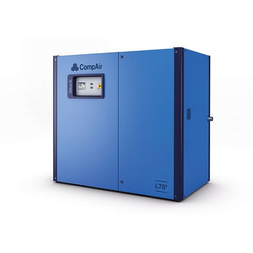 Sistema di compressione d'aria medico - L75 series - CompAir - a vite / 1 postazione / lubrificato