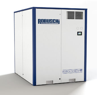 Compressore d'aria medico - ROBOX  - Robuschi - a vite / modulare / lubrificato