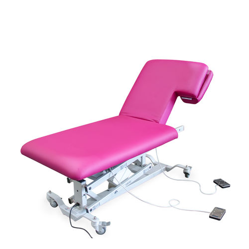 Lettino da visita per ecocardiografia - Pro-Lift - Athlegen - pneumatico / con schienale regolabile / ergonomico