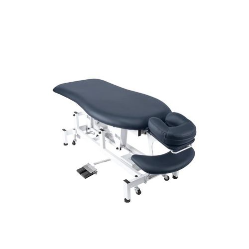 Lettino da massaggio elettrico - Centurion Value-Lift - Athlegen - su rotelle / con poggiatesta / con braccioli