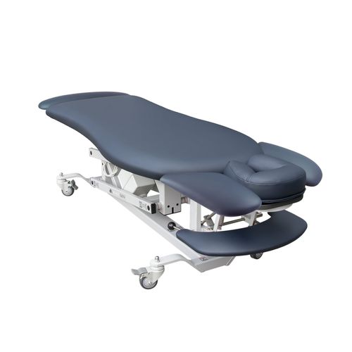 Lettino da massaggio elettrico - Pro-Lift - Athlegen - su rotelle / con poggiatesta / con braccioli