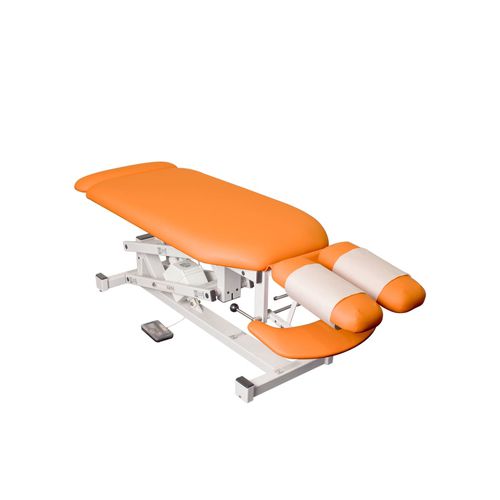 Lettino elettrico per chiropratica - Pro-Lift - Athlegen - con schienale ad altezza regolabile / a 2 sezioni