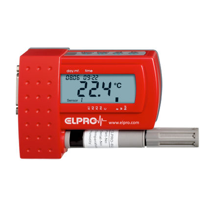 Registratore di dati di temperatura - ECOLOG TH1 - ELPRO-BUCHS AG - di umidità / 2 canali