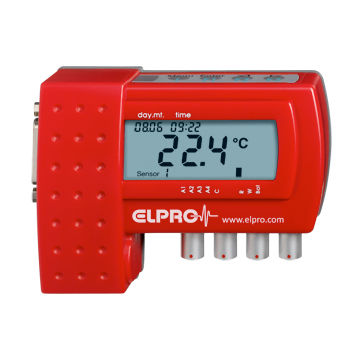 Registratore di dati di temperatura - ECOLOG TN4-L - ELPRO-BUCHS AG - 4 canali