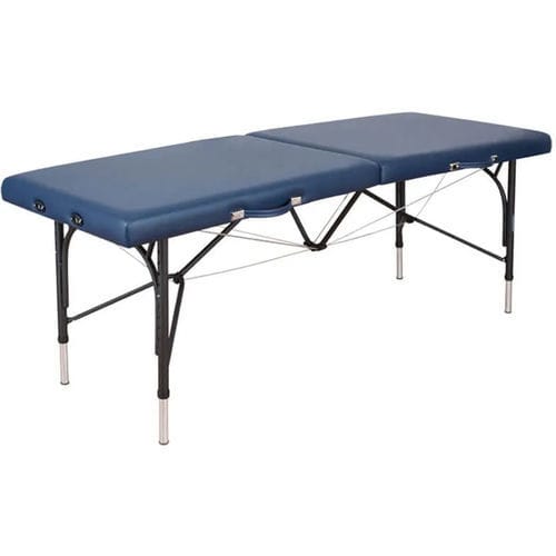 Lettino da massaggio meccanico - Oakworks Massage - portatile / con schienale ad altezza regolabile / a 2 sezioni