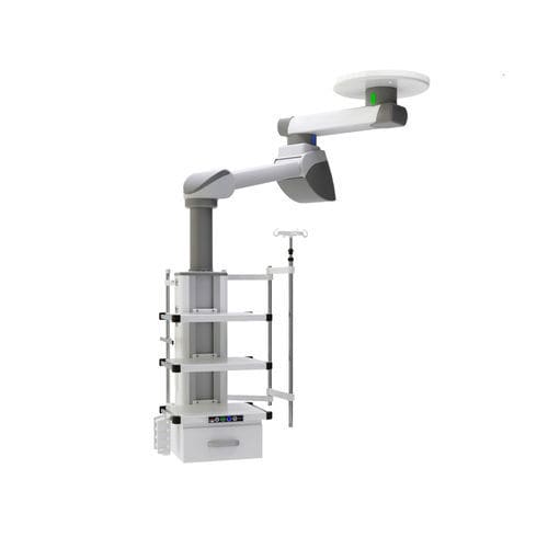 Braccio di distribuzione a soffitto - LISSA heavy-lift - Sostel - per terapia intensiva / per anestesia / per sala operatoria