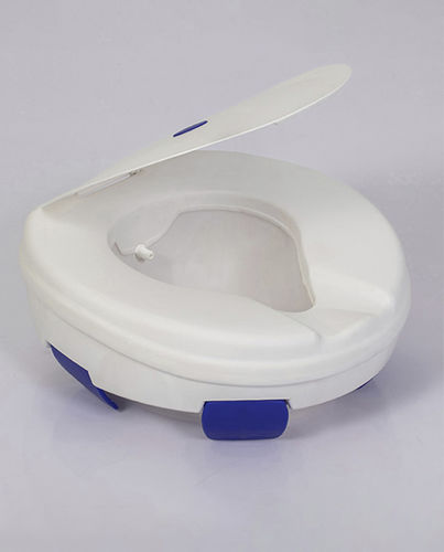 Rialzo per WC con braccioli - 3725 - Novamed Medical Products - con coperchio