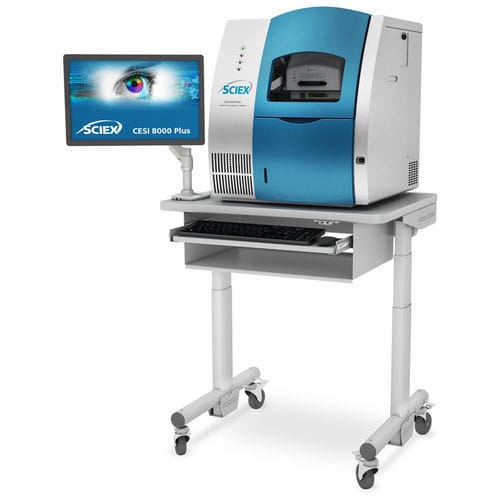 Sistema di elettroforesi capillare - CESI 8000 Plus  - SCIEX - per ricerca scientifica / da banco