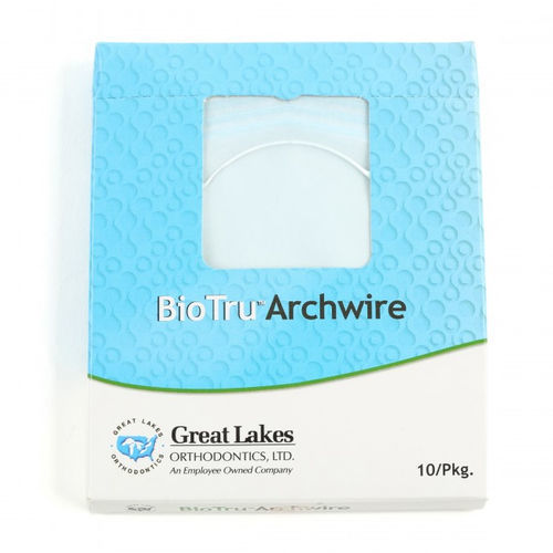 Filo ortodontico arrotondato - BioTru® - Great Lakes Dental Technologies - in acciaio inossidabile