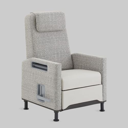 Poltrona da riposo inclinabile - Empath - Nurture - Steelcase - manuale / con rotelle / con schienale regolabile