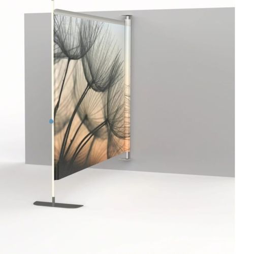 Paravento medicale pieghevole - KwickScreen Kin - Nurture - Steelcase - a soffitto / 1 pannello