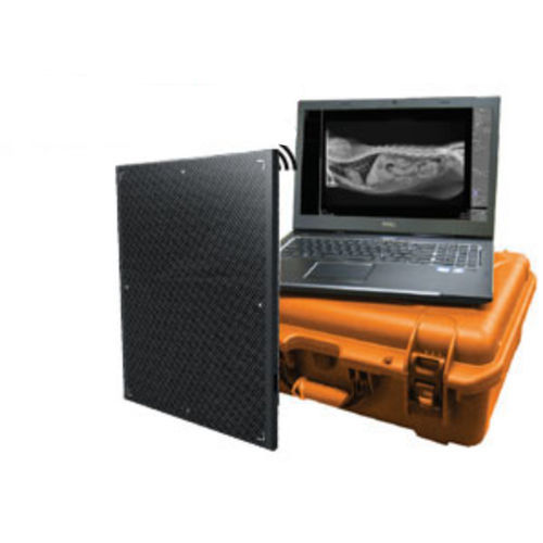 Rilevatore a pannello piatto per radiografia veterinaria - DR Wizard EZ - Diagnostic Imaging Systems - portatile / con connessione wireless / 14 x 17