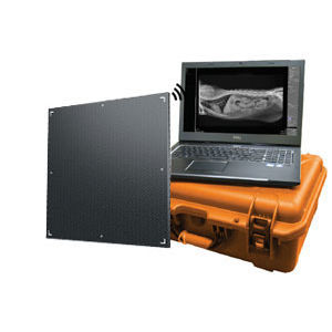 Rilevatore a pannello piatto per radiografia veterinaria - DR wizard EZ  - Diagnostic Imaging Systems - portatile / con connessione wireless / 17 x 17