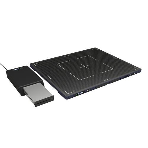 Rilevatore a pannello piatto per radiografia multidisciplinare - Prudent 1417 - PIXXGEN Corporation - portatile / impermeabile / 14 x 17