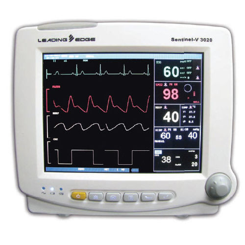 Monitor multiparametrico compatto - Sentinel-V 3025i - Leading Edge - portatile / ECG / RESP