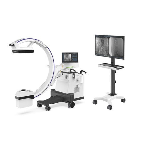 Amplificatore di brillanza mobile - EXTRON 3 - DRTECH - con sensore piano / con colonna video / con video monitor integrato