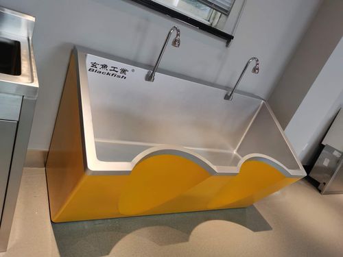 Lavandino chirurgico 2 postazioni - BF-SS - BLACKFISH INDUSTRIES (SHANGHAI) CO.,LTD - in acciaio inossidabile / in Corian® / in resina acrilica