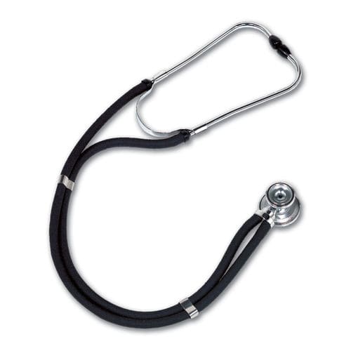 Stetoscopio a padiglione doppio - 2700 - W.A. Baum - Sprague-Rappaport / in zinco / in zinco cromato