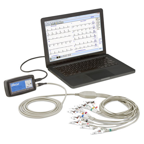 Elettrocardiografo USB - CardioResting™ - Nasiff Associates - da riposo / 12 canali / 3 canali