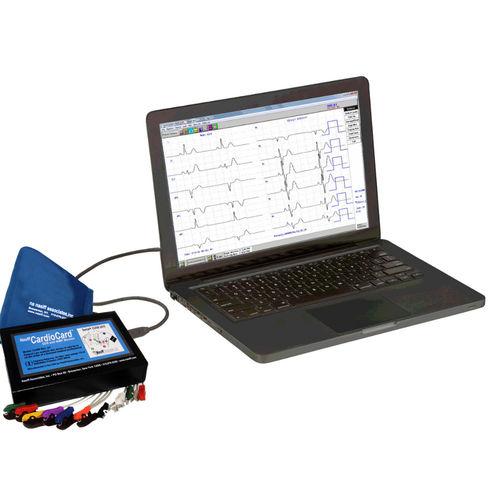 Monitor di segni vitali portatile - CardioVitals™ - Nasiff Associates - da tavolo / TEMP / ECG