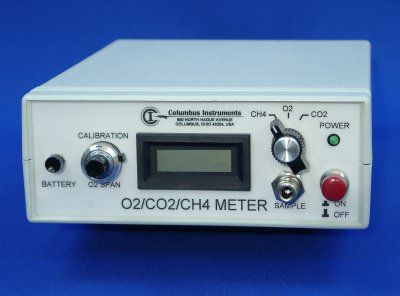 Flussometro per gas - Columbus Instruments - per ospedali / portatile