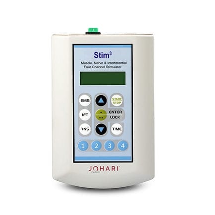 Elettrostimolatore - Stim3 - Johari Digital Healthcare - portatile / TENS / EMS