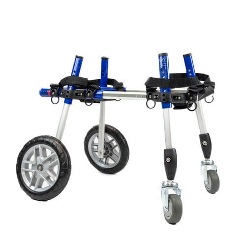 Carrellino per animale disabile per cani - Walkin’ Wheels Full Support/4-Wheel SMALL - Walkin' Pets
