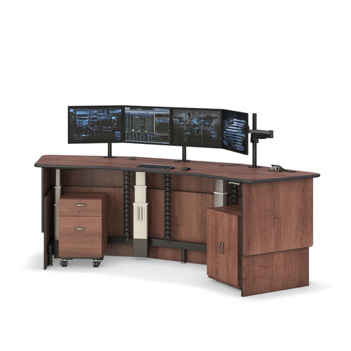 Workstation medica - CONSOLE_10830-01 - AFC Industries - per radiologia / ad altezza regolabile
