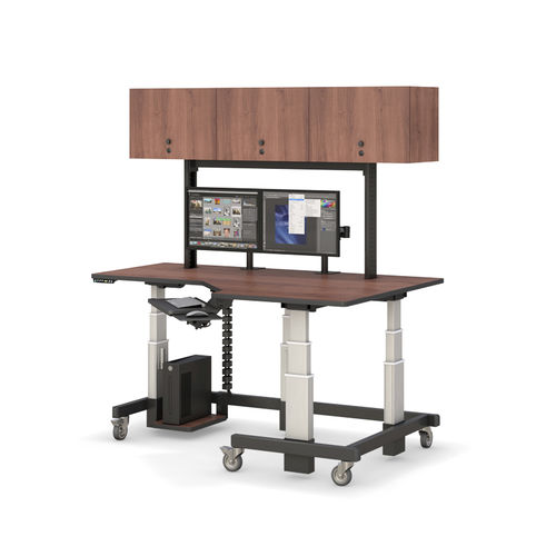 Workstation medica - STC72483030_T_FC_C - AFC Industries - ad altezza regolabile / mobile