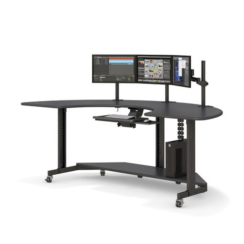 Workstation medica - HMSC9346 - AFC Industries - ad altezza regolabile / mobile