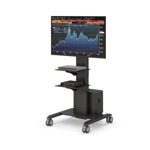 Braccio di supporto ad altezza regolabile - JP_XLCD3030-05 - AFC Industries - per monitor / medico / mobile