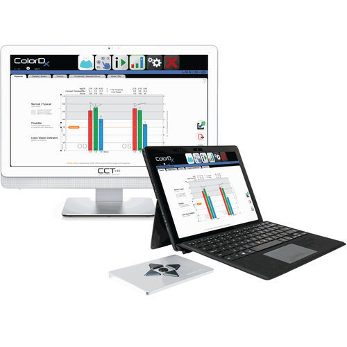 Applicazione iOS diagnostica - ColorDx® CCT HD® - Konan Medical USA - di prova / per oftalmologia / per tablet PC