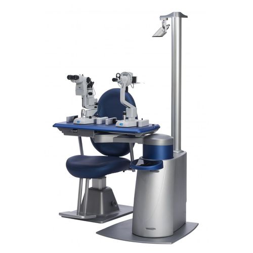 Riunito oftalmico - FUSION - CSO - Costruzione Strumenti Oftalmici - con illuminazione / con poltrona