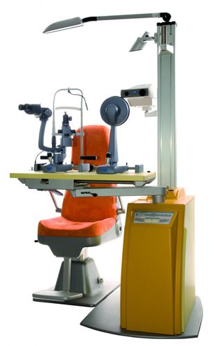 Riunito oftalmico - ELEGANCE - CSO - Costruzione Strumenti Oftalmici - con poltrona / con illuminazione / compatto
