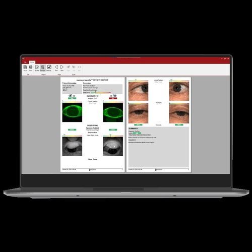 Software di analisi delle immagini - Studio 7 - Medmont - di gestione / di cartografia / per oftalmologia
