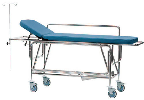 Barella con carrello da trasporto - CC.55.100I, CF.11.001I - Orla Equipamientos Clínicos - manuale / 2 sezioni