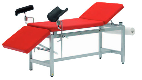 Lettino da visita ginecologico - MSR37.190P+GN - Orla Equipamientos Clínicos - ad altezza fissa / 3 sezioni