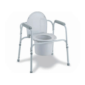 Sedia da toilette con braccioli - HC0616 - CA-MI - con secchio / per persone a mobilità ridotta / ergonomica