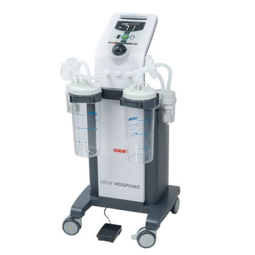 Aspiratore chirurgico a batteria - HOSPIVAC RESTYLED - CA-MI - per chirurgia orale / per neurochirurgia / per chirurgia ginecologica