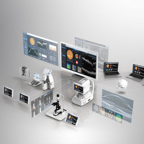 Software medico - HIIS-1 - Huvitz - per oftalmologia / di analisi / di gestione