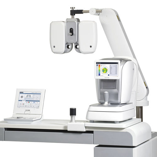 Riunito oftalmico - HRT-7000 - Huvitz - con poltrona / con monitor / modulare