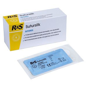 Filo di sutura non assorbibile - SuturSilk - R&S - per chirurgia orale / 4/0 / 3/0
