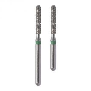 Fresa per chirurgia odontoiatrica - 60-204 - R&S - in diamante / di taglio / corta